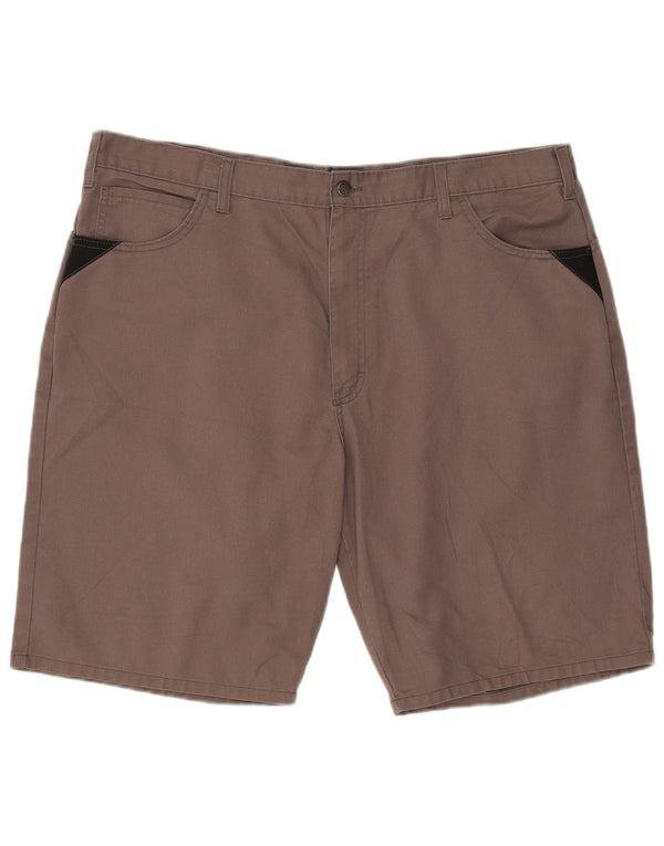 Shorts casuais masculinos Dickies W42 2XL cinza colorblock poliéster
