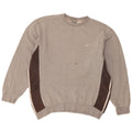 Moletom masculino Nike Jumper grande cinza colorblock algodão