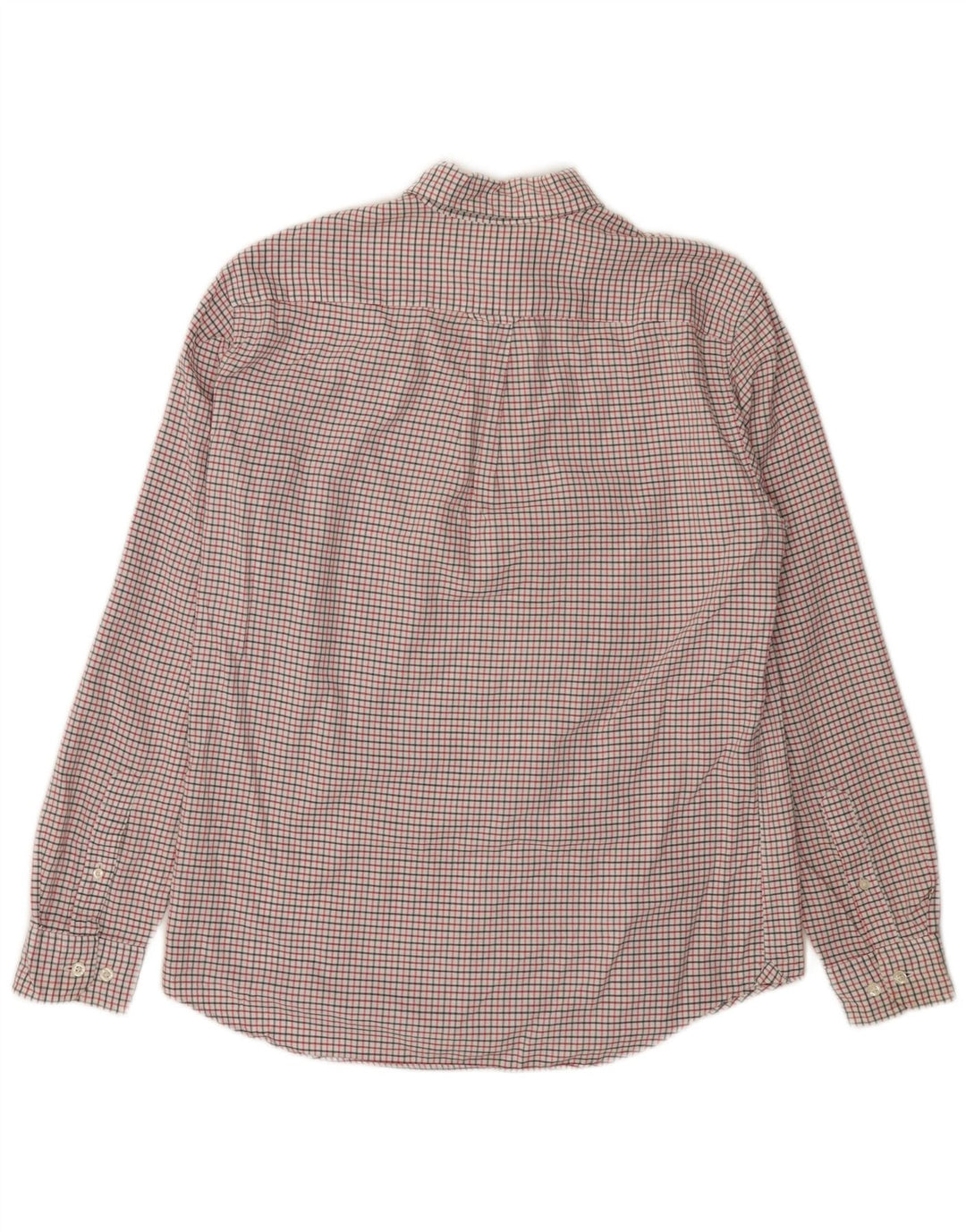 Camisa xadrez masculina Pierre Cardin média de algodão xadrez multicolorido