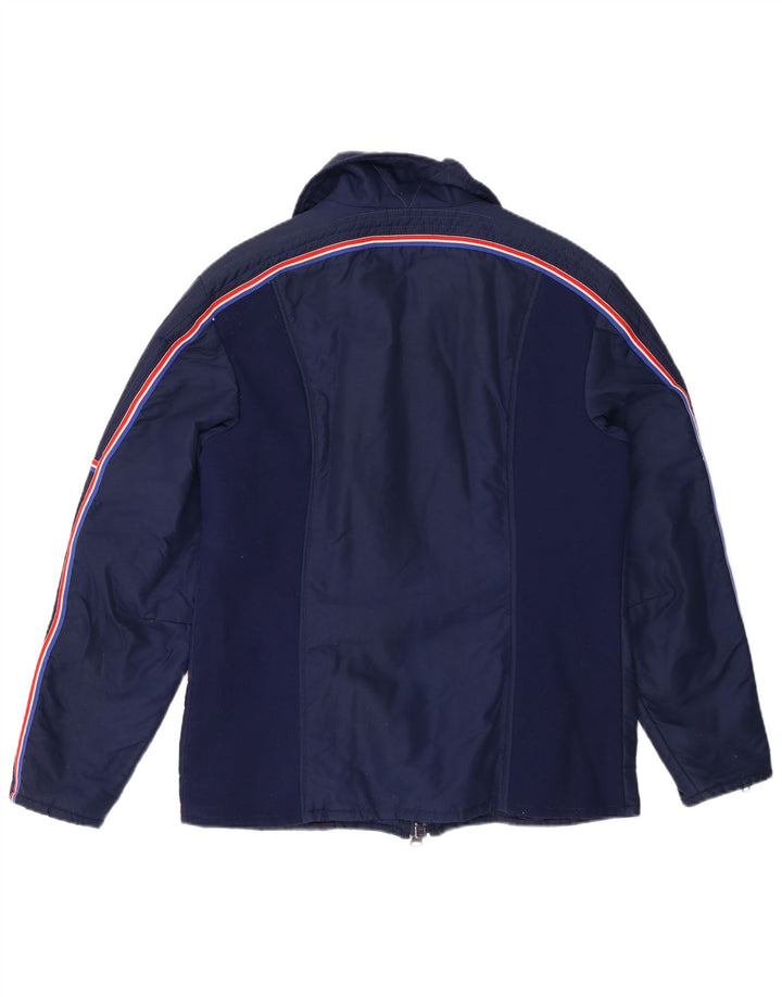 Jaqueta corta-vento masculina Innsbruck EU 54 2XL poliamida listrada azul marinho