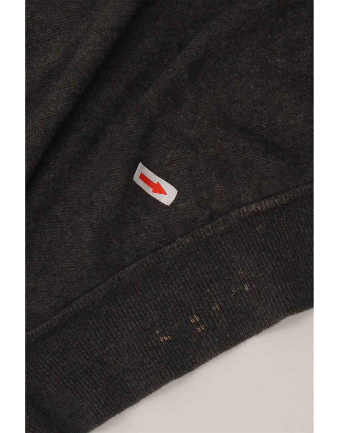 Suéter masculino com gola canoa French Connection algodão cinza médio