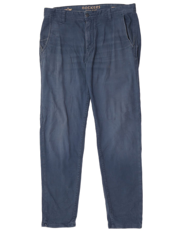 Calça Dockers Mens Alpha Tapered Chino W32 L32 Azul