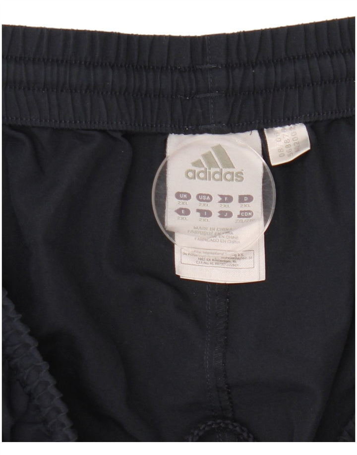 Calça de treino masculina Adidas Joggers 2XL azul marinho poliéster