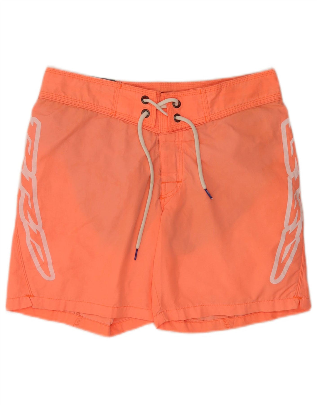 Shorts de natação masculino RRD gráfico laranja médio poliéster