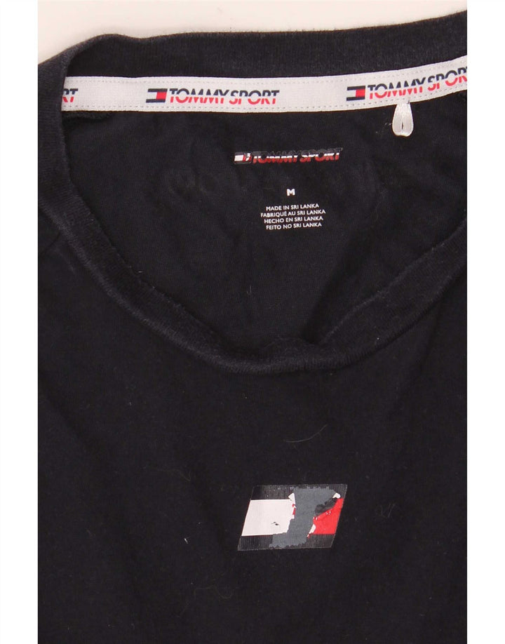 Camiseta masculina Tommy Hilfiger Top médio algodão azul marinho