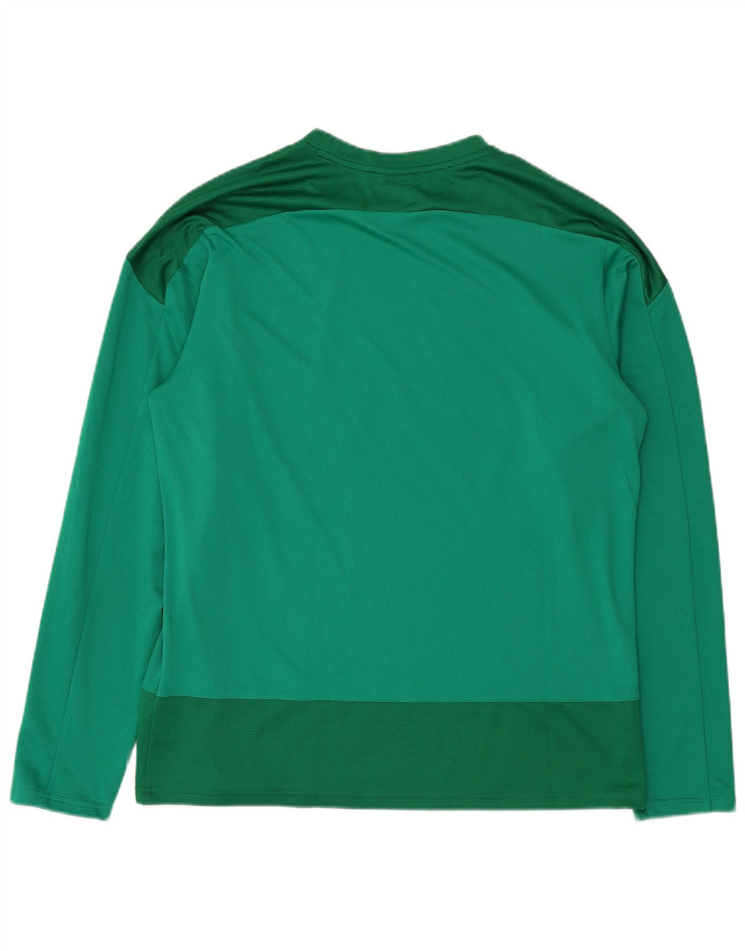 Puma Masculino Top Manga Longa XL Verde Colourblock Poliéster