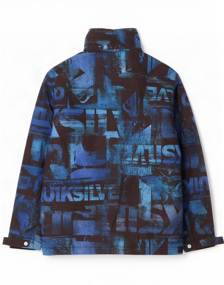 Jaqueta de esqui Quiksilver Boys Graphic 13-14 anos azul poliéster