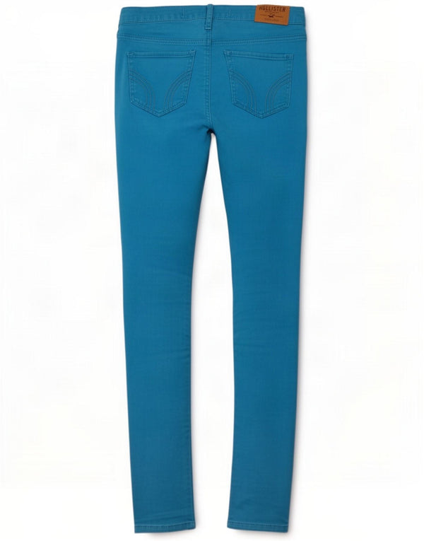 Hollister Womens Slim Skinny Jeans US 0 XS W24 L29 Blue Cotton