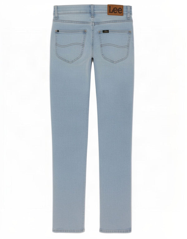 Jeans skinny feminino Lee US 8 médio W27 L30 algodão azul