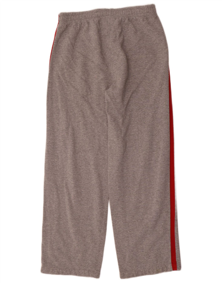 Calça de treino feminina Champion UK 14 algodão manchado cinza médio