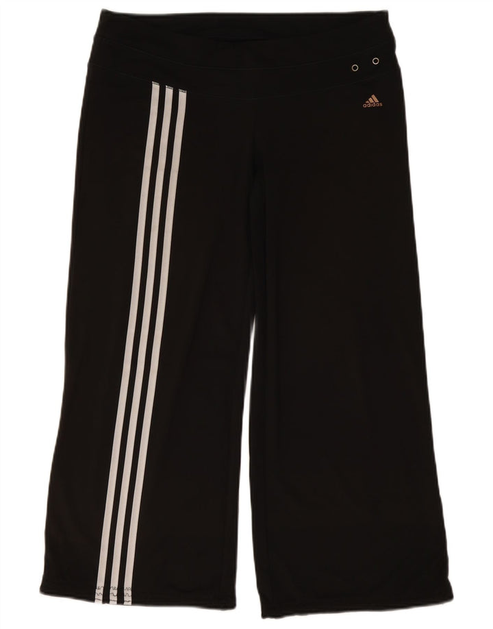 Calça Adidas Climacool Feminina UK 16 Grande Poliéster Preto