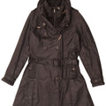 Casaco impermeável feminino KHUJO UK 18 XL poliéster preto