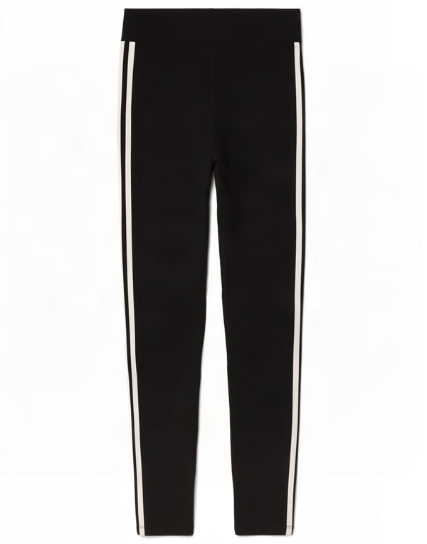 Leggings Adidas Femininas UK 6 XS Algodão Preto