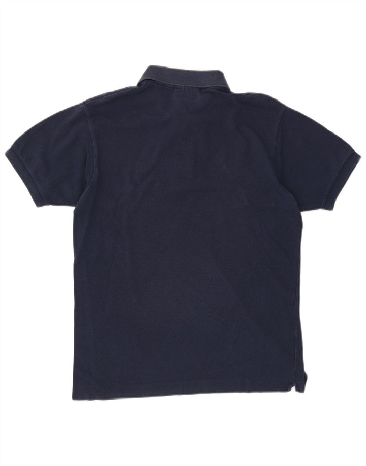 Camisa polo masculina Lacoste Classic Fit tamanho 4 médio azul marinho