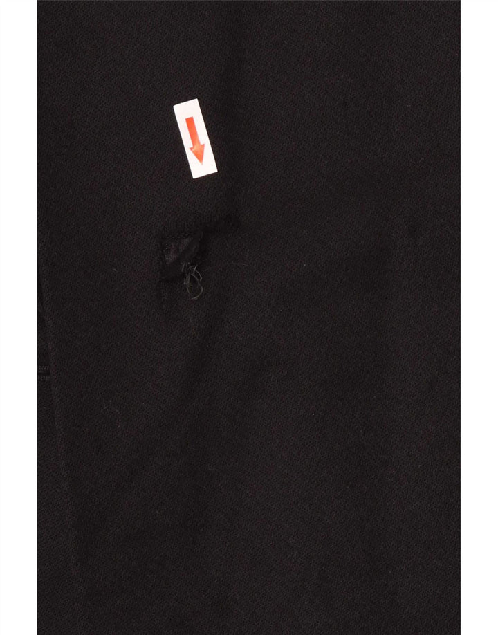 Sobretudo feminino Moschino UK 16 grande preto