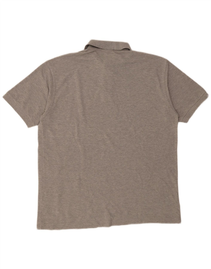 Camisa polo masculina Think Pink XL algodão cinza