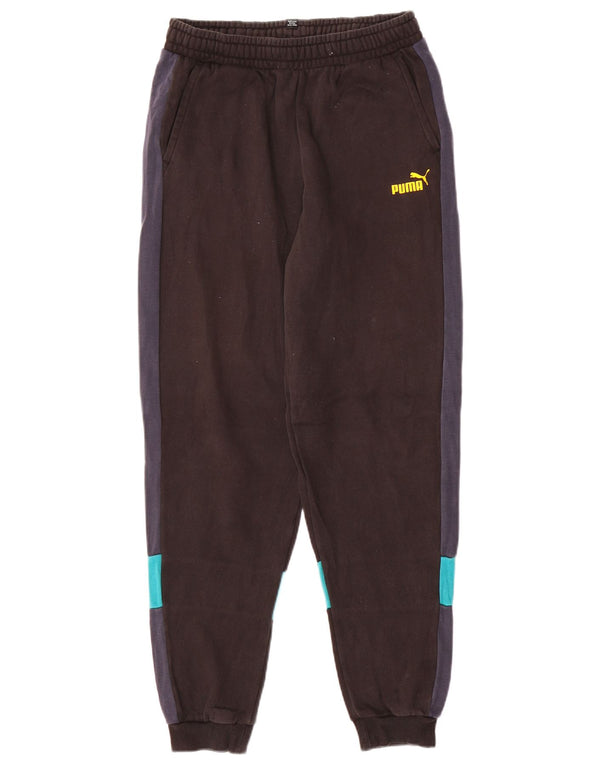 Calça de treino Puma Boys Joggers 15-16 anos preto colorblock