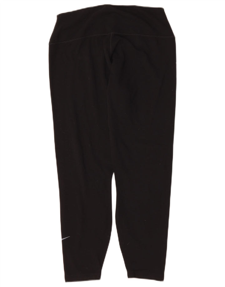 Leggings Nike Dri Fit Feminina UK 16 Grande Poliéster Preto