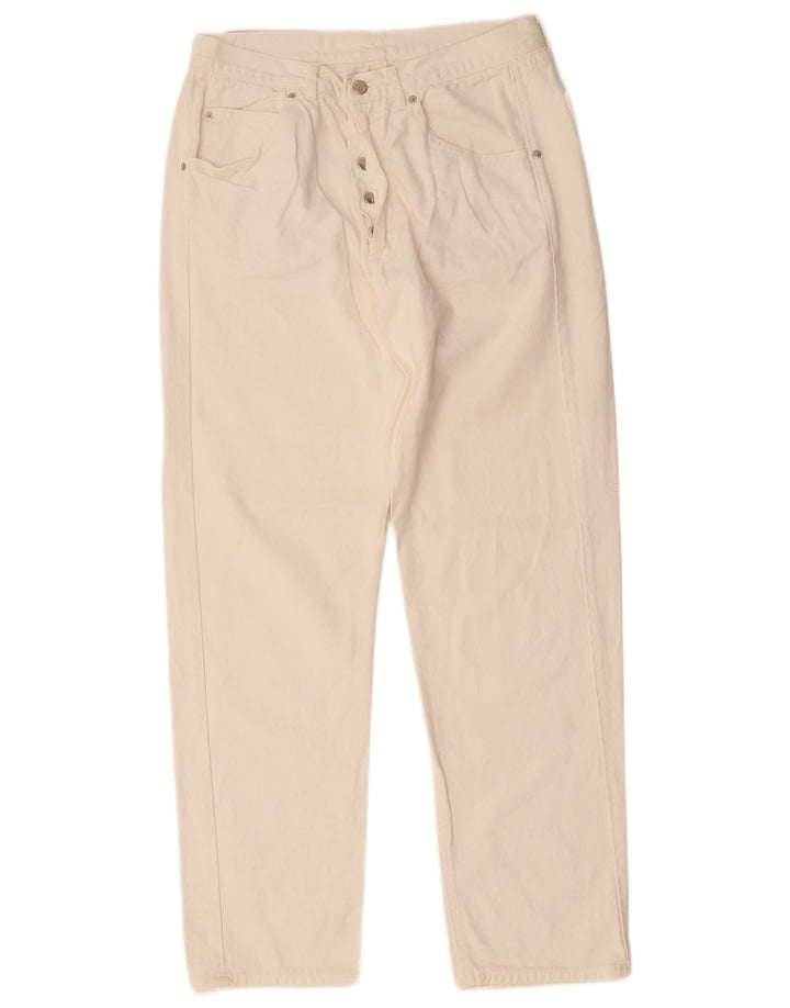 Calça jeans reta masculina Americanino W30 L30 branca