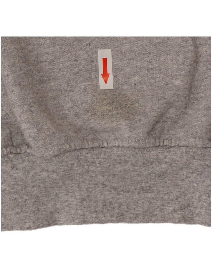 Topshop moletom gráfico masculino jumper pequeno algodão cinza