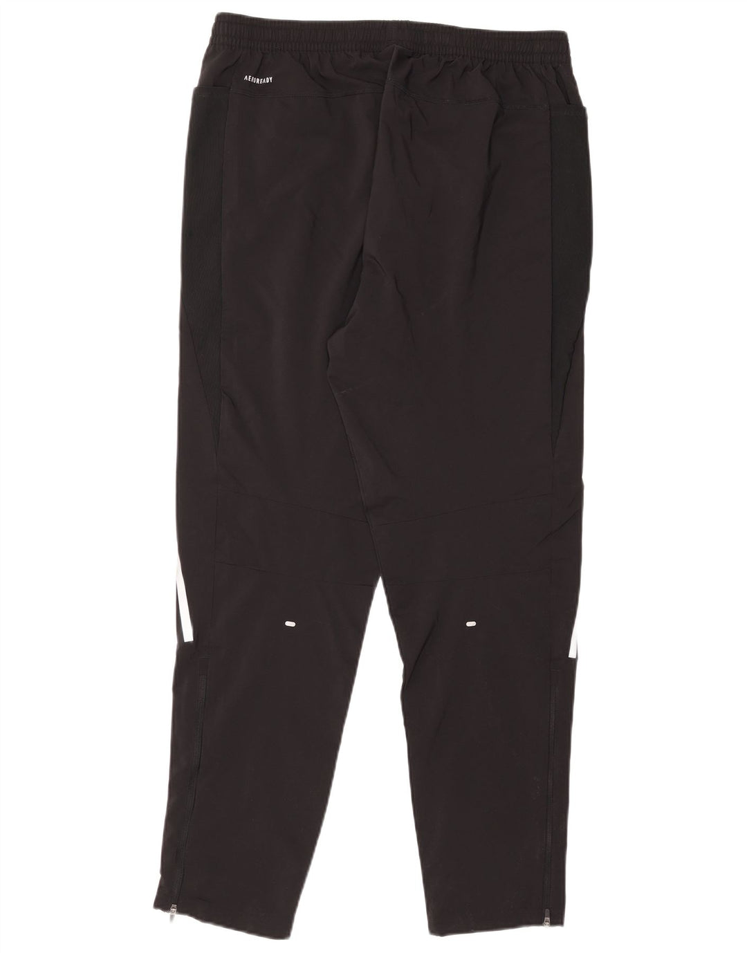 Calça de treino masculina Adidas Aeroready Regular Fit grande poliéster preto