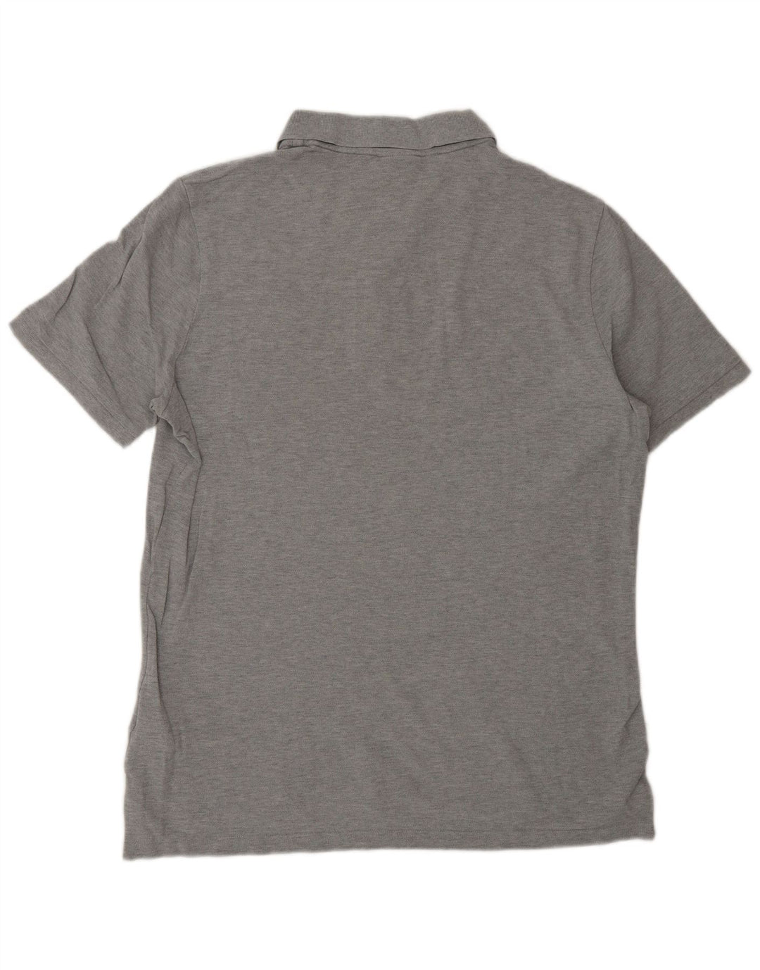 Camisa polo masculina Nike grande algodão manchado cinza