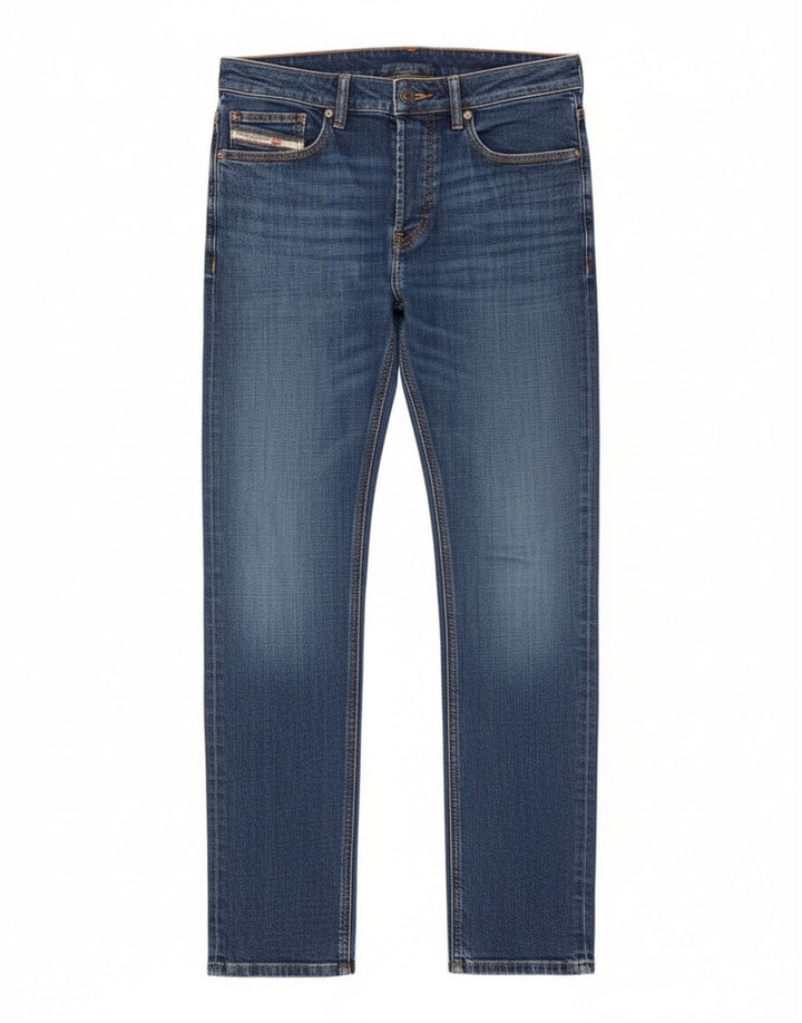 Jeans Slim Feminino Diesel W30 L31 Azul Algodão