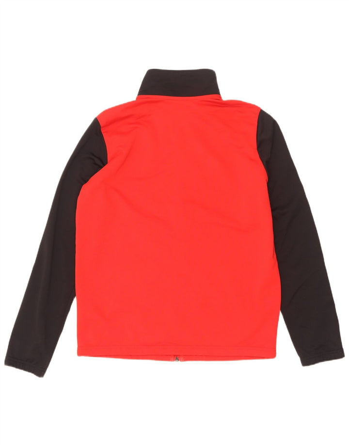 Jaqueta Nike Boys Tracksuit Top 13-14 Anos XL Vermelho Colorblock Poliéster
