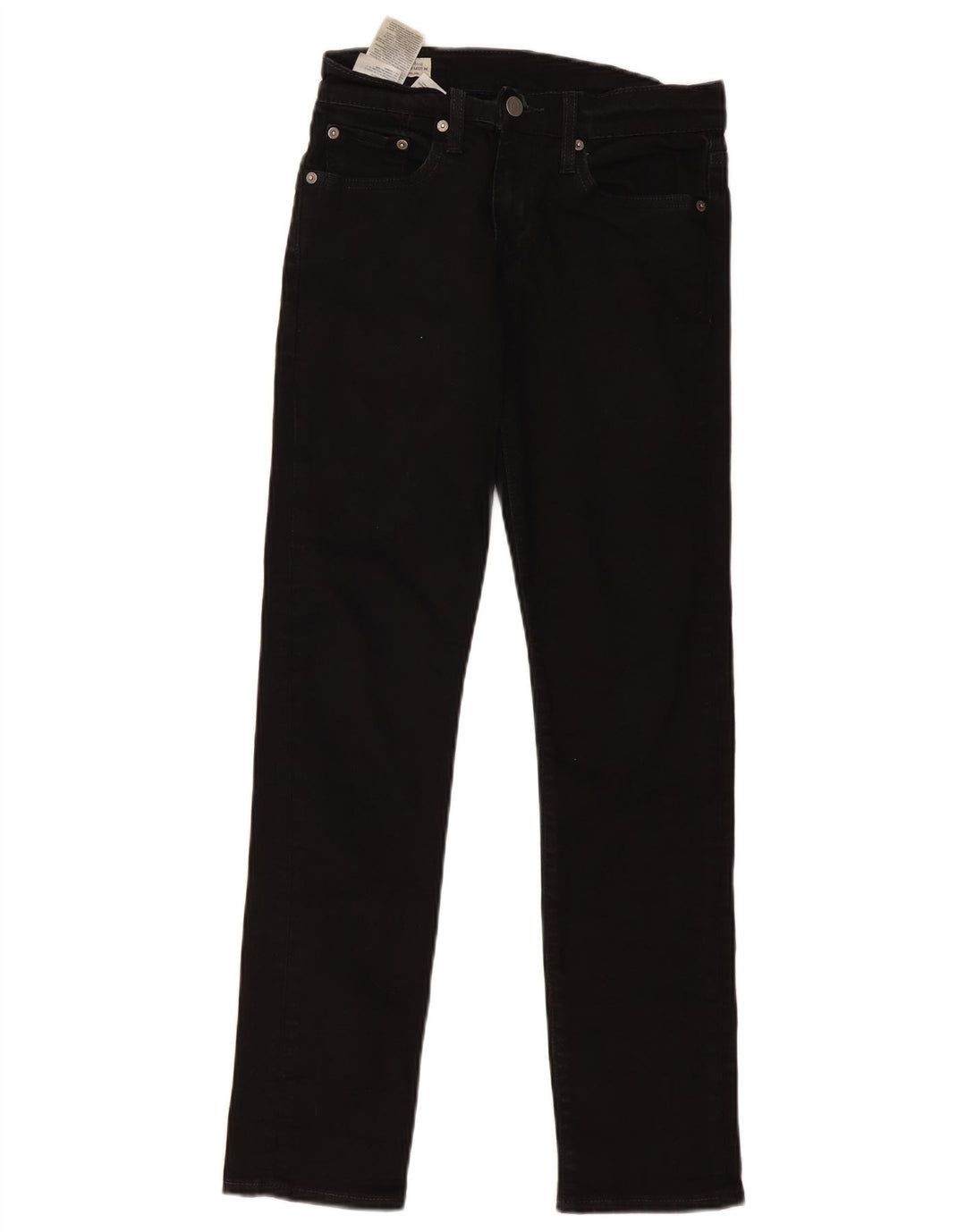 Jeans skinny feminino Levi's W28 L32 algodão preto