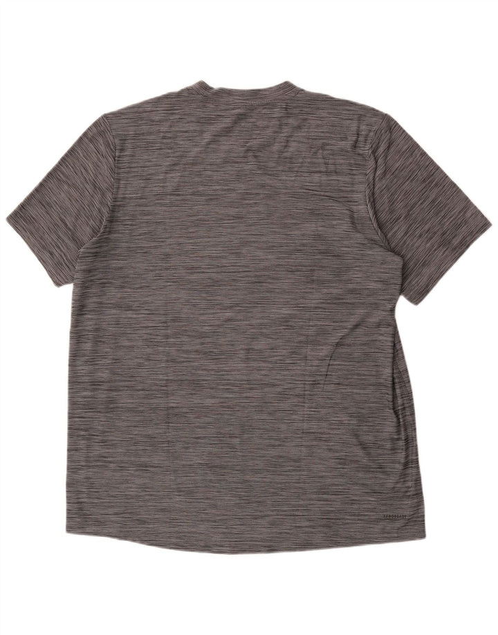 Camiseta masculina Adidas Top XL cinza manchada