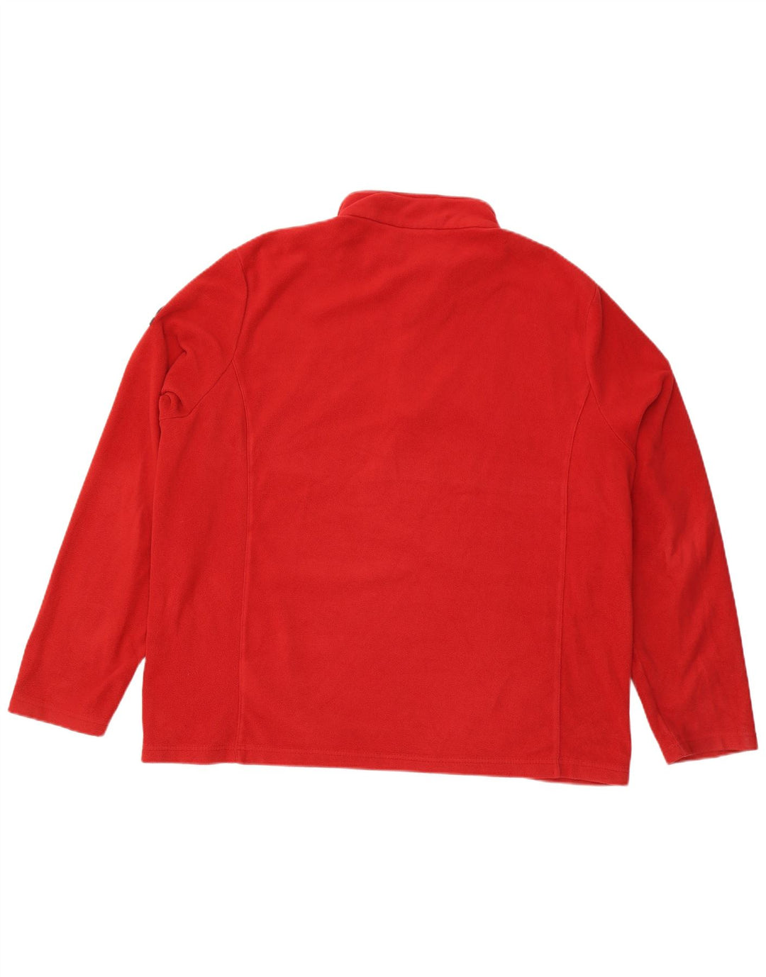 Jumper de lã masculino TOG 24 com zíper e pescoço 2XL poliéster vermelho