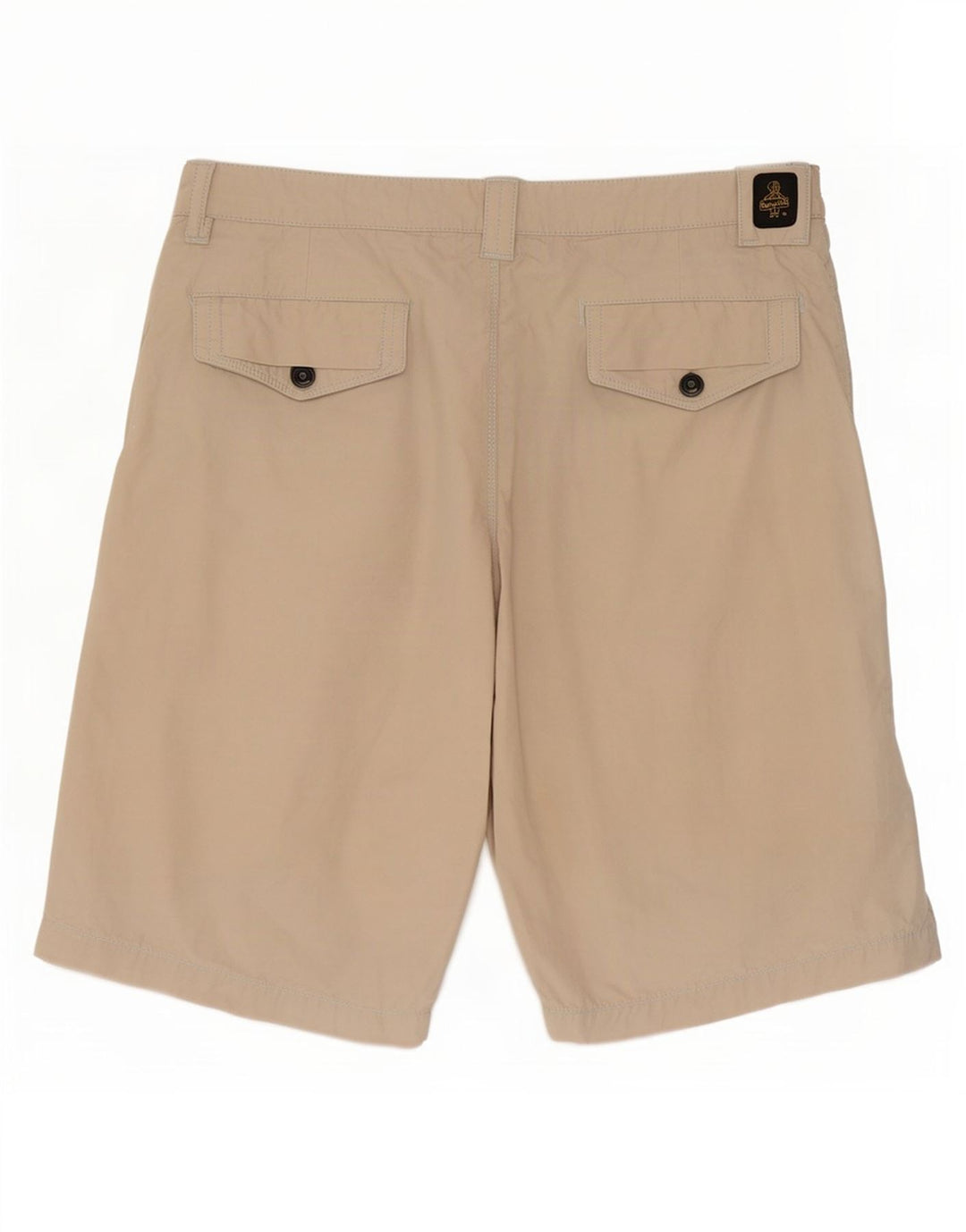 Refrigiwear Mens Chino Shorts W32 Algodão Bege Médio