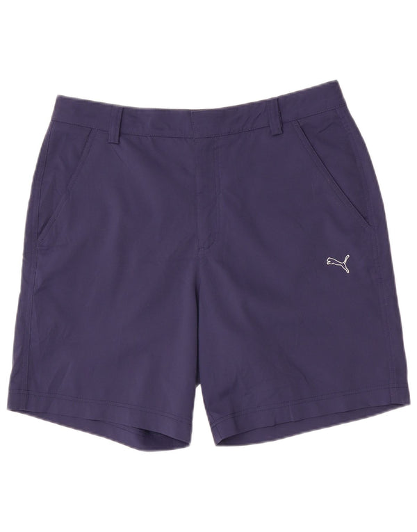 Shorts Chino Feminino Puma W32 Grande Azul Marinho