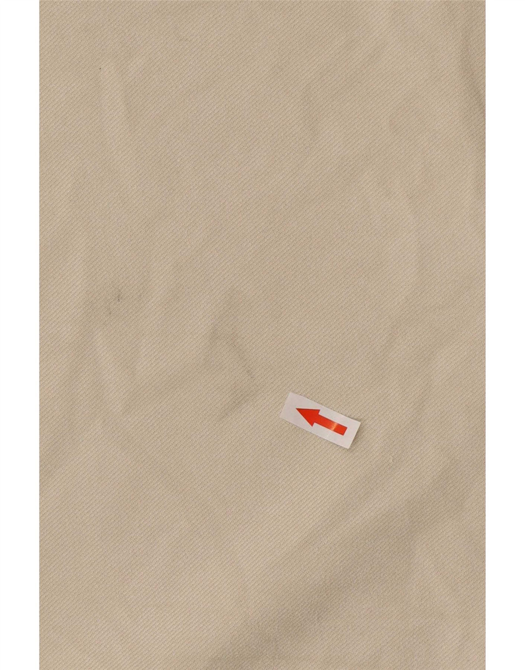 Vestido feminino Zara UK 14 poliéster bege médio