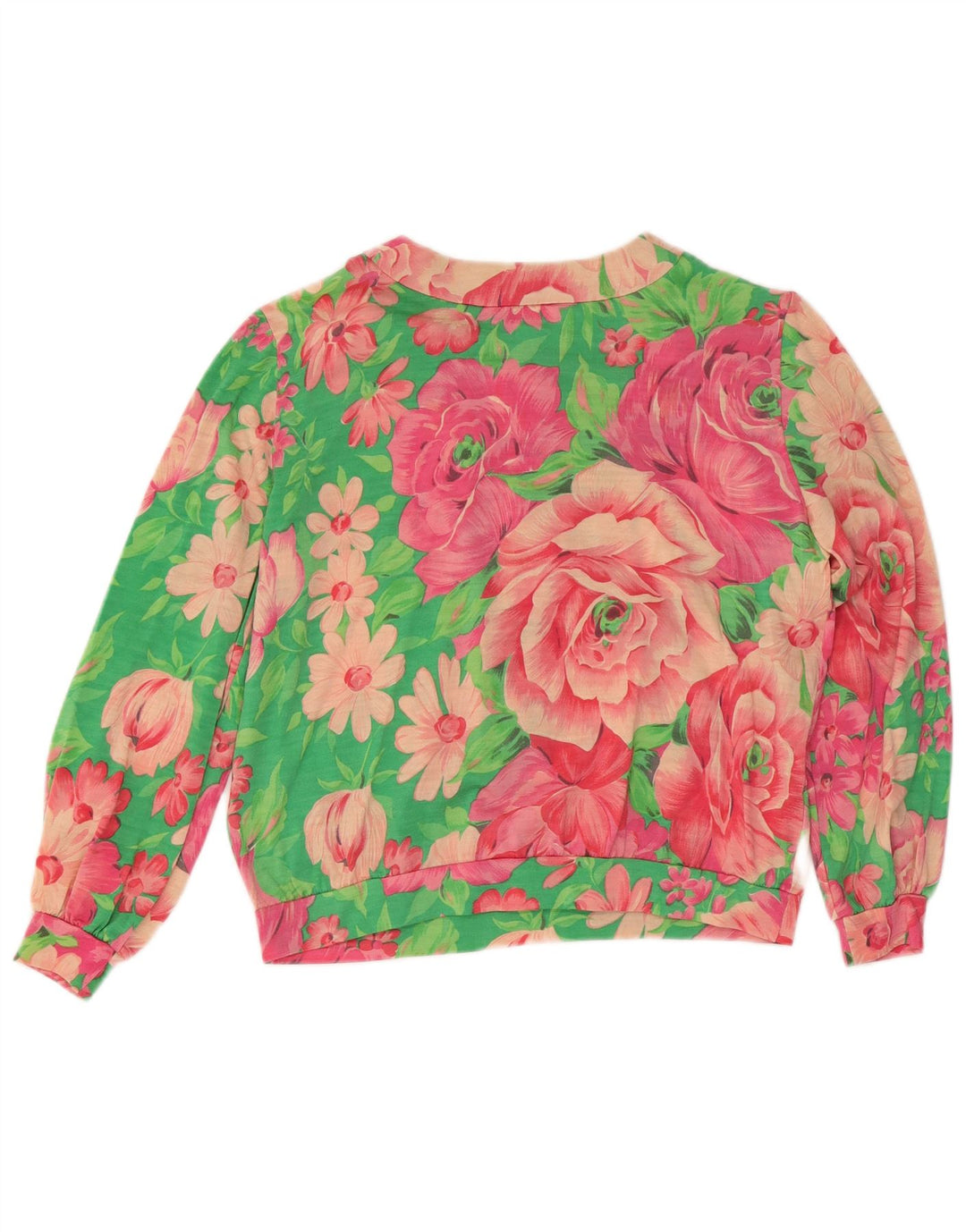 Blusa feminina grande Les Lunis IT 44 média floral multicolorida