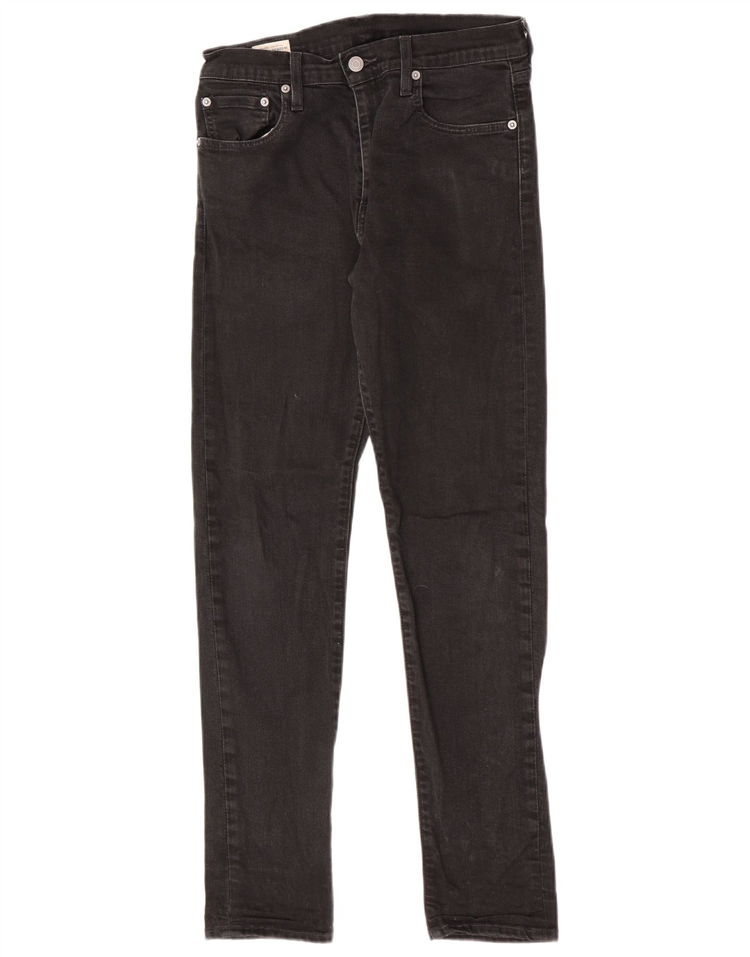 Jeans skinny masculino Levi's W30 L32 algodão preto