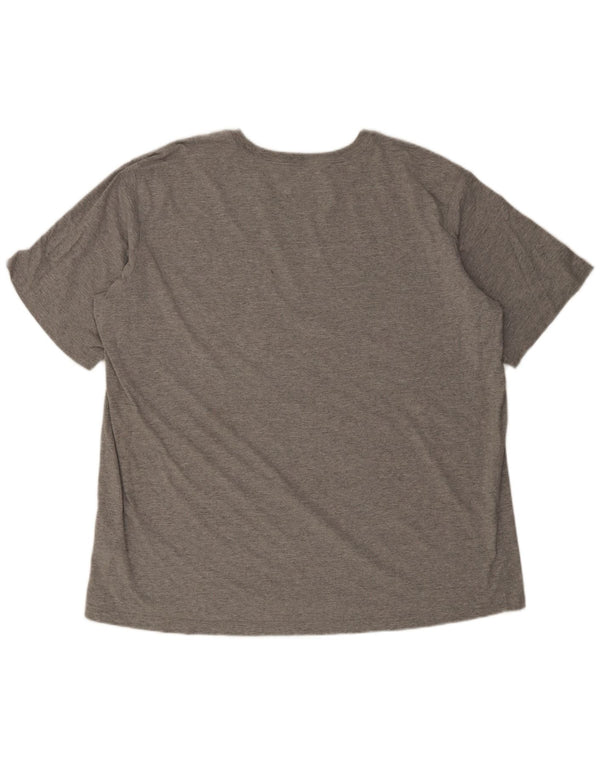 Camiseta masculina CARHARTT com ajuste relaxado 3XL algodão cinza