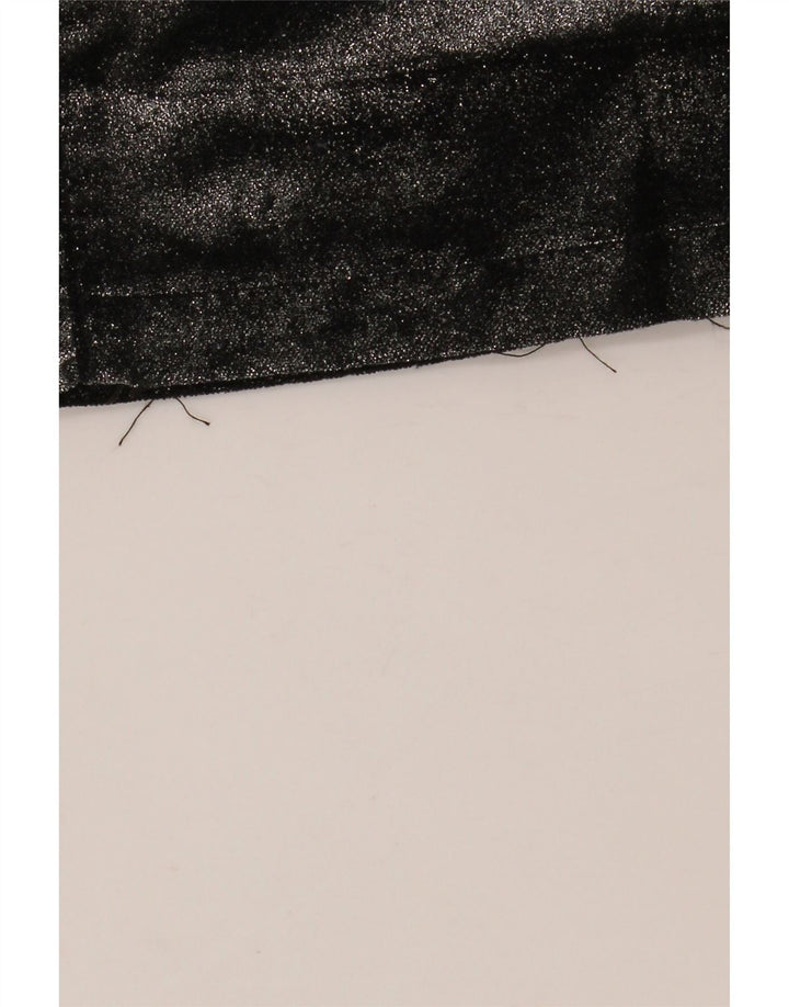 Calça feminina reta casual ARMANI W29 L34 algodão preto