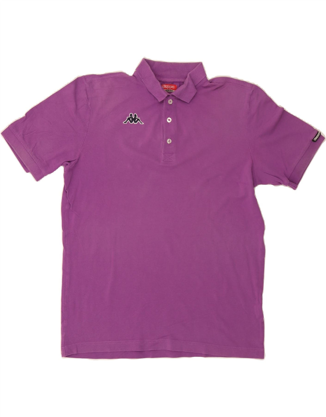 KAPPA Mens Polo Shirt Large Purple Vintage Kappa and Second-Hand Kappa from Messina Hembry 