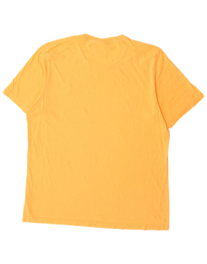 Adidas Mens Camiseta Top Médio Laranja