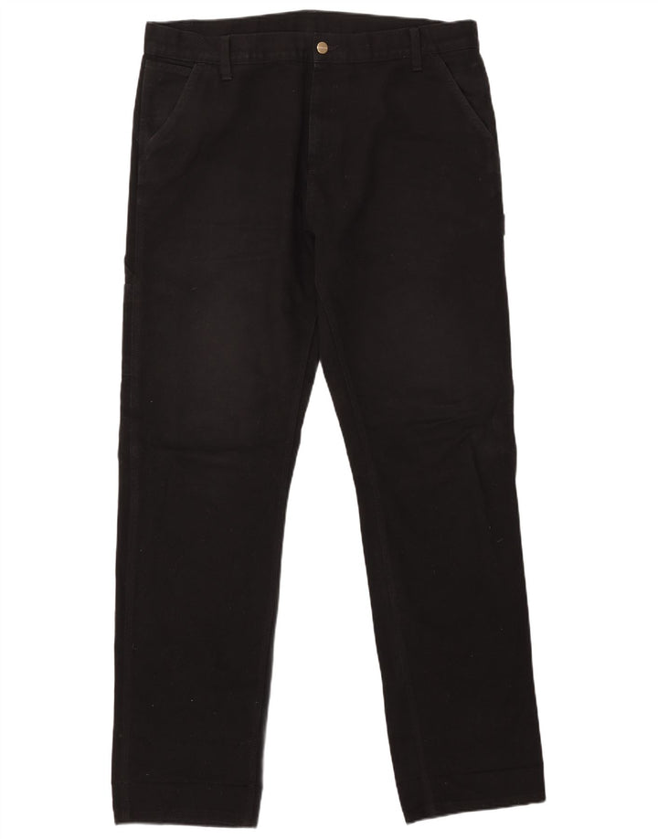 Calça cargo reta masculina CARHARTT W36 L34 poliéster preto
