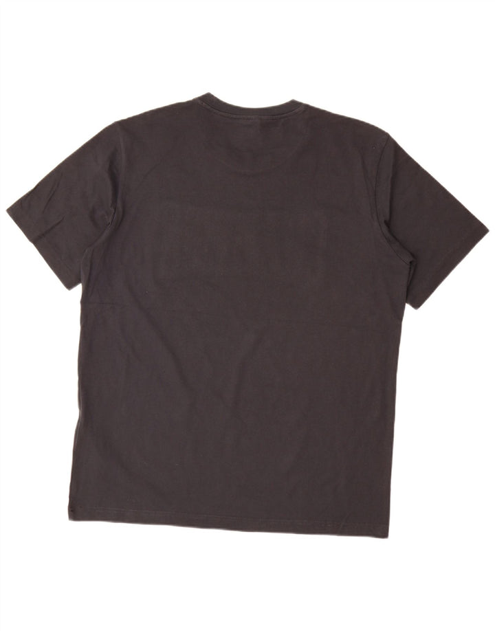 Camiseta masculina estampada Champion XL algodão preto