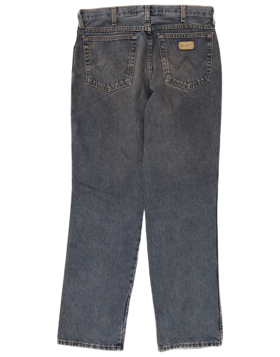 Wrangler Masculino Texas Straight Jeans W32 L31 Azul Algodão