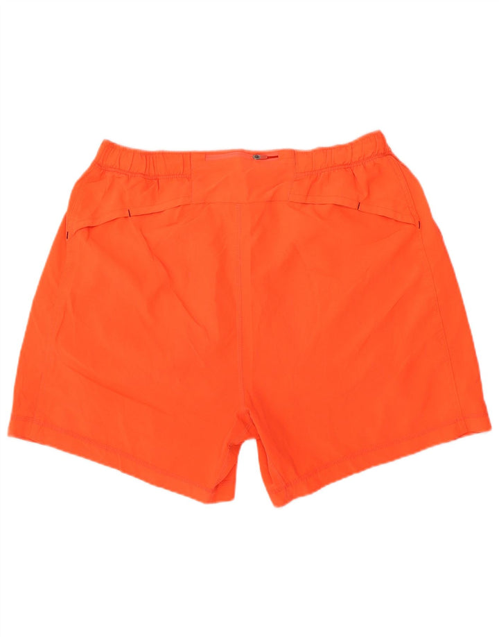 FILA Mens Sport Shorts Grande Laranja Poliéster