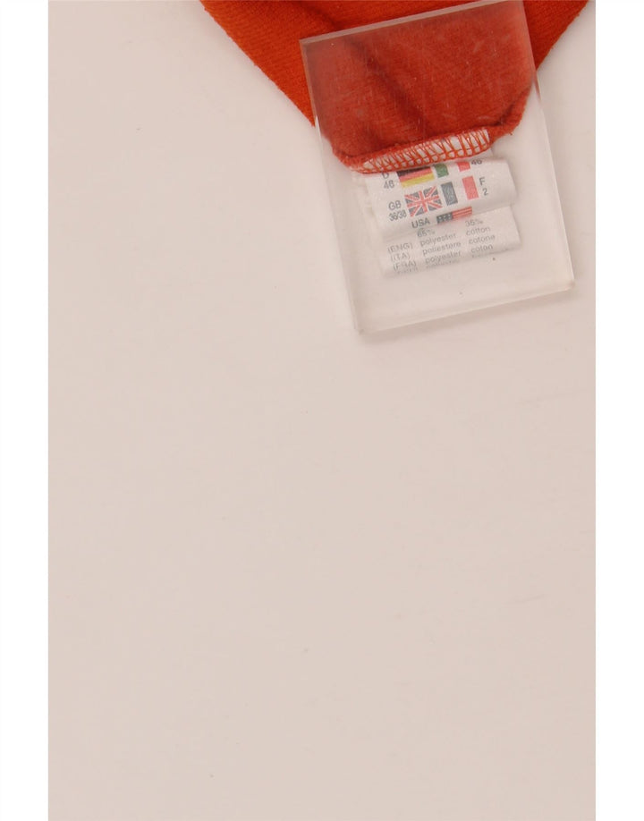 Camisa polo masculina LOTTO Reino Unido 36/38 pequena cor branca de poliéster