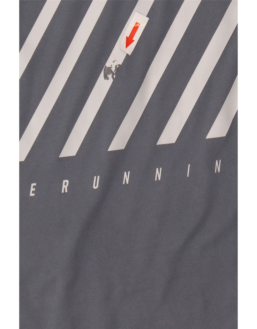 Camiseta Nike Masculina Dri Fit Graphic Top XL Cinza Listrado Poliéster