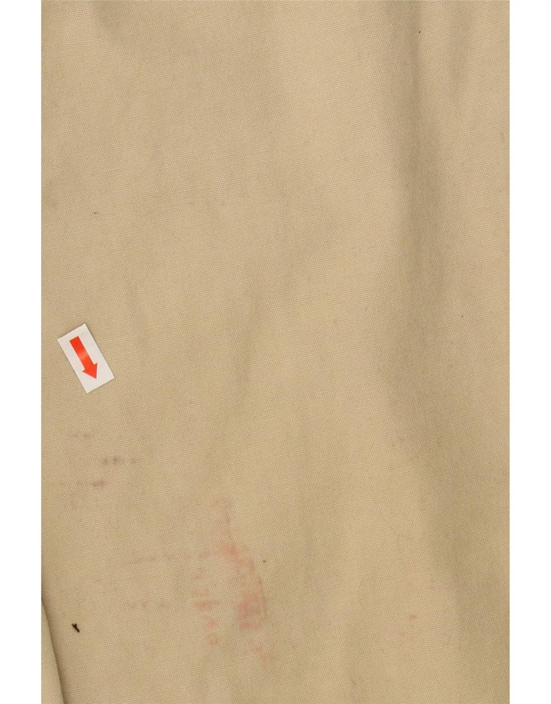 VINTAGE Mens Straight Cargo Trousers Large W32 L30 Beige Cotton Vintage Vintage and Second-Hand Vintage from Messina Hembry 