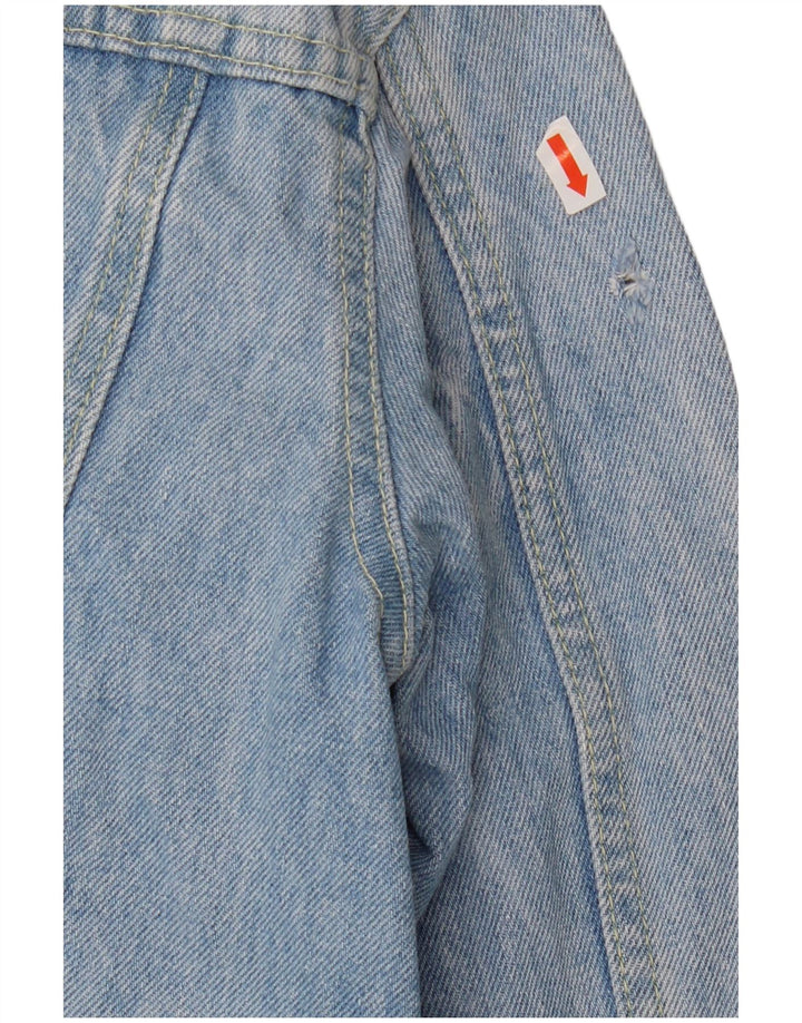 Jaqueta jeans feminina MORRIS IT 42 algodão azul médio