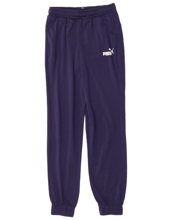 Calças de treino PUMA Meninos Joggers 15-16 Anos Azul Marinho