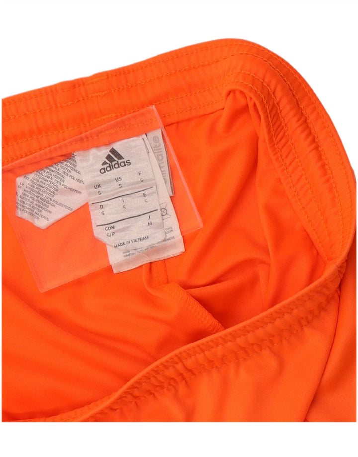 Adidas Masculino Climalite Sport Shorts Pequeno Laranja Poliéster